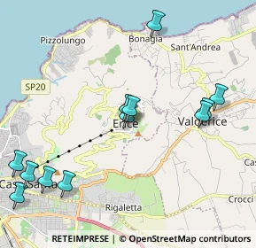 Mappa Cortile Padre Vincenzo, 91016 Erice TP, Italia (2.65083)