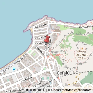 Mappa Via G. Amendola, 9, 90015 Cefalù, Palermo (Sicilia)