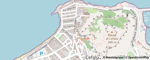 Mappa Cefalù