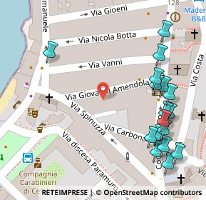 Mappa Via Vanni, 90015 Cefalù PA, Italia (0.102)