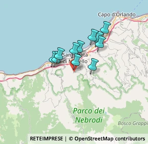 Mappa SP di Iria, 98076 Sant'Agata di Militello ME, Italia (5.31091)