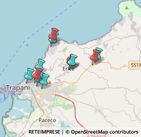 Mappa Via S. Giovanni, 91016 Erice TP, Italia (3.40636)