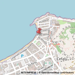 Mappa Piazza Bagni di Cicerone, 12, 90015 Cefalù, Palermo (Sicilia)