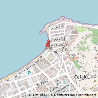 Mappa Piazza Cristoforo Colombo, SNC, 90015 Cefalù, Palermo (Sicilia)