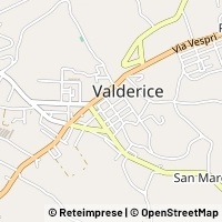 Karte Valderice