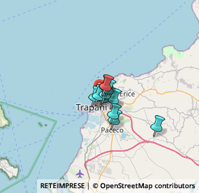 Mappa Lungomare Dante Alighieri, 91016 Casa Santa TP, Italia (3.33091)