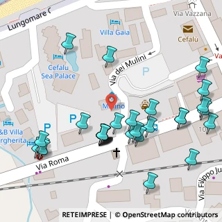 Mappa Piazza Vittime Del 16 Marzo, 90015 Cefalù PA, Italia (0.08067)
