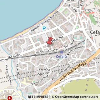 Mappa Via Luigi Capuana, 18, 90015 Cefalù, Palermo (Sicilia)