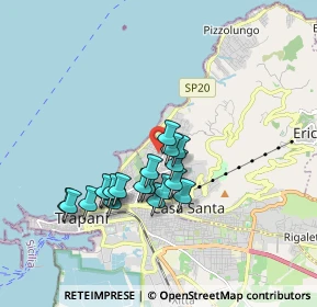 Mappa Via Ciullo d'Alcamo, 91016 Casa Santa TP, Italia (1.68789)