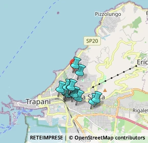 Mappa Via Ciullo d'Alcamo, 91016 Casa Santa TP, Italia (1.61846)
