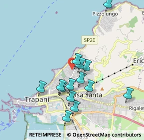 Mappa Via Ciullo d'Alcamo, 91016 Casa Santa TP, Italia (2.00143)
