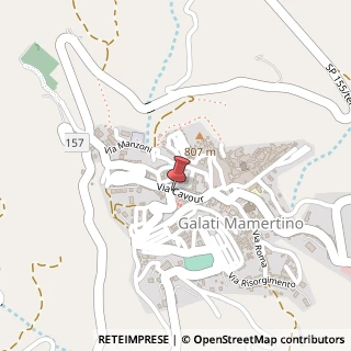 Mappa Via Cavour, 40, 98070 Galati Mamertino, Messina (Sicilia)