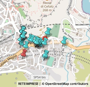 Mappa Via B5, 90015 Cefalù PA, Italia (0.2)