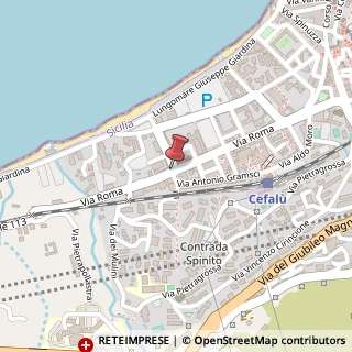 Mappa Via roma 45, 90015 Cefalù, Palermo (Sicilia)