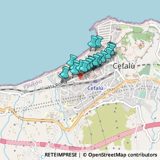 Mappa Via Barreca, 90015 Cefalù PA, Italia (0.2835)