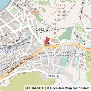 Mappa Via Gibilmanna, 30, 90015 Cefal? PA, Italia, 90015 Cefalù, Palermo (Sicilia)