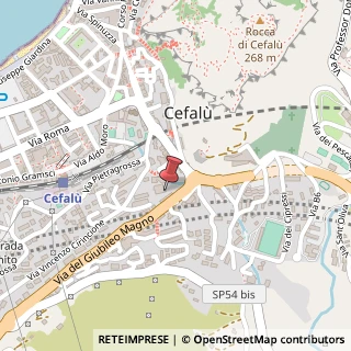 Mappa Via del Giubileo Magno, 2, 90015 Cefalù, Palermo (Sicilia)