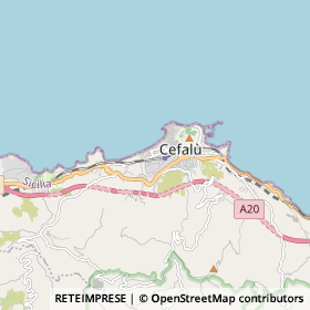 Mappa Cefalù