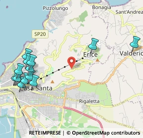 Mappa 91100 Erice TP, Italia (3.00923)