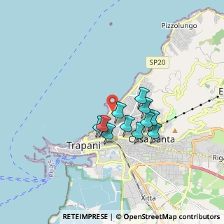Mappa Via Fra Michele Burgio, 91100 Trapani TP, Italia (1.41364)