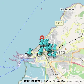 Mappa Via Fra Michele Burgio, 91100 Trapani TP, Italia (1.47867)