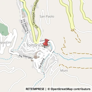 Mappa Via Vittorio Emanuele,  86, 98078 Tortorici, Messina (Sicilia)