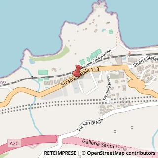 Mappa Via delle Begonie, 4, 90015 Cefalù, Palermo (Sicilia)