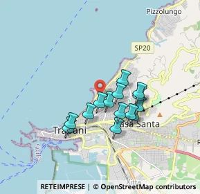 Mappa Via Cappuccinelli, 91100 Trapani TP, Italia (1.49929)