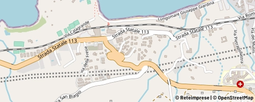 Mappa Cefalù