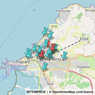 Mappa Via Sardegna, 91016 Casa Santa TP, Italia (1.3715)