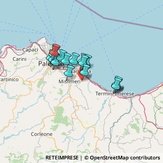 Mappa SP 61, 90014 Casteldaccia PA (11.889)