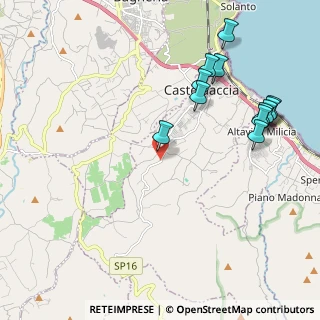 Mappa SP 61, 90014 Casteldaccia PA (2.6475)