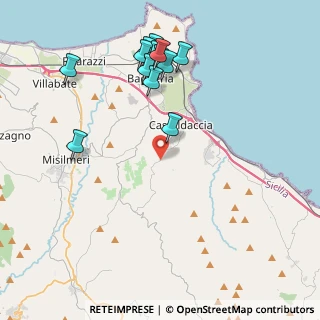 Mappa SP 61, 90014 Casteldaccia PA (4.96923)