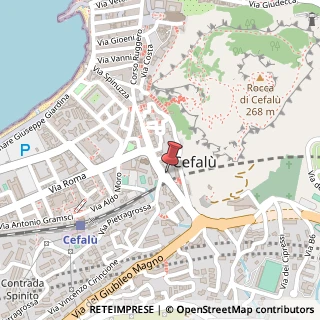 Mappa Via Umberto I°, n69, 90015 Cefalù, Palermo (Sicilia)