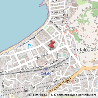 Mappa Via San Pasquale, 2/d, 90015 Cefalù, Palermo (Sicilia)