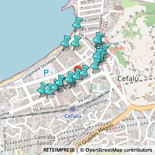 Mappa Via S. Pasquale, 90015 Cefalù PA, Italia (0.197)