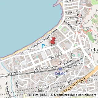Mappa Via Pintorno Vincenzo, 8, 90015 Cefal? PA, Italia, 90015 Cefalù, Palermo (Sicilia)
