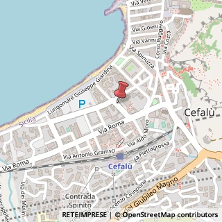 Mappa Via San Pasquale, 18/A, 90015 Cefalù, Palermo (Sicilia)