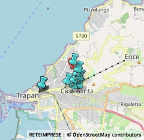 Mappa Via Lombardia, 91016 Casa Santa TP, Italia (1.4)