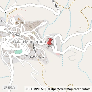 Mappa Via Roma, 90, 98070 Galati Mamertino, Messina (Sicilia)