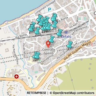 Mappa Via A. da Messina, 90015 Cefalù PA, Italia (0.246)