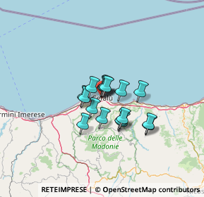 Mappa SP 54bis, 90015 Cefalù PA, Italia (8.85353)