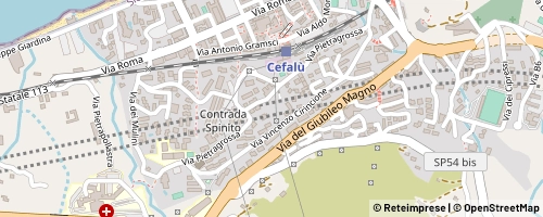 Mappa Cefalù