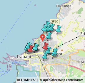 Mappa Via Cariddi, 91016 Trapani TP, Italia (1.5)