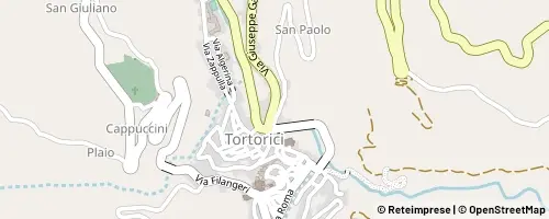 Mappa Tortorici