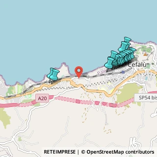Mappa Via Gilda Loforti, 90015 Cefalù PA, Italia (1.2345)