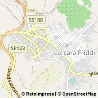 Hartă Lercara Friddi