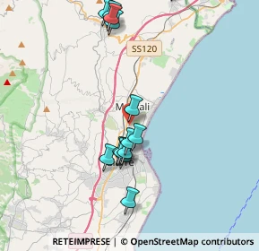 Mappa Via Moro, 95016 Mascali CT, Italia (4.29571)