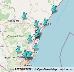 Mappa Via Moro, 95016 Mascali CT, Italia (15.33389)