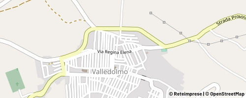 Mappa Valledolmo